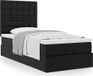 Maison Exclusive - lit coffre avec matelas, noir, 100x200 cm, similicuir