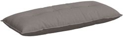 vidaXL - Coussin de dossier - Taupe - 120 x 19 x 50 cm - Coton