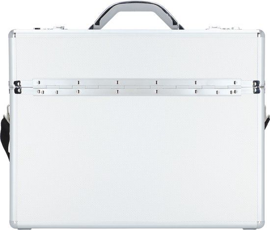 Alumaxx pilotenkoffer - Alpha - aluminium - zilver - JU-45100