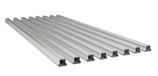 Nordrive Kargo-Rack - set van 8 lage dwarsbalken, Zwart