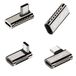 4smarts 540464 Adaptateur USB-C vers USB-C Argent