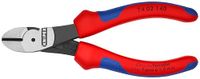 KNIPEX Hoge hefboomwerking diagonaal gesneden, rood