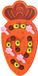 Happy Pet Tabby Patch Wortel Puzzel Intelligentie Speelgoed Kattenspeelgoed 28x18x4 cm