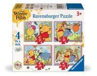 Ravensburger Winnie the Pooh Kinderpuzzel - 4 Puzzels