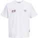 Jack & Jones t-shirt jongens - wit - JCOlegacy - maat 128