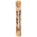 Decoratieve wierookbrander van hout met zonnemotief