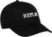 Replay Baseball Cap Senior Zwart/Wit Katoen Unisex One Size