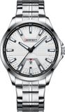 Montre pour femme, bracelet en métal massif, Perfect Quartz