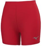 Mizuno Damesshort Rood XS