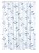 RIDDER Helgoland Douchegordijn Textiel 240x180 cm Blauw