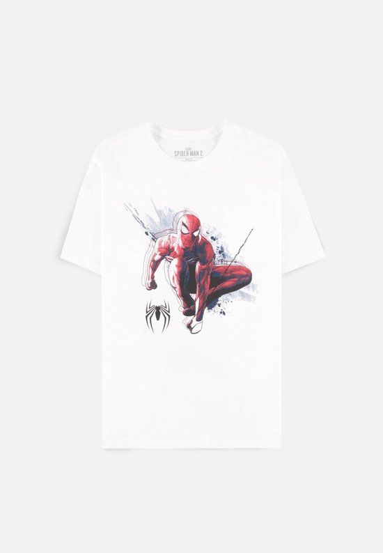 Marvel Spider-Man 2 T-shirt - Men - White - XXL
