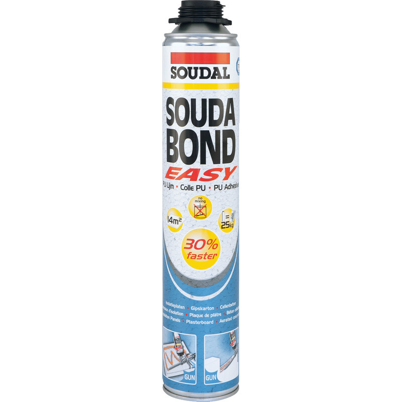 Soudal purlijm easy gun Oranje 750ml