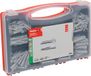 Fischer RedBox met 290 pluggen / 60 pluggen voor alle materialen SX Plus 6x30, 50 SX Plus 8x40, 20 SX Plus 10x50 en 60 universele pluggen UX 5x30, 40 UX 6x50, 50 UX 8x50, 10 UX 10x6 0 stuks