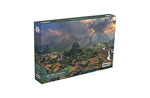 Gibsons Epic Field of Dreams 636-delige puzzel | Duurzame puzzel voor volwassenen | Premium 100% gerecycled bord | Geweldig cadeau voor volwassenen | Games