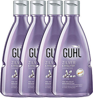 GUHL Shampoo Zilver And Vitaliteit Voordeelverpakking