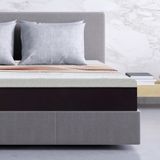 Matelas à mémoire de forme, 140x190 cm, 16 cm de haut, blanc
