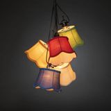 Konstsmide 4143-850, Slinger, Kunststof, Meerkleurig, Zwart, IP44, 12 W