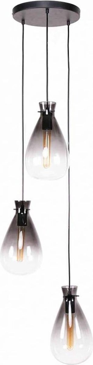 LT-Luce Hanglamp Nugget Shaded 3 Lichts 40cm Ø