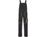 Planam Amerkaanse overall Basalt Neon (6230) - Antraciet | Geel - 58