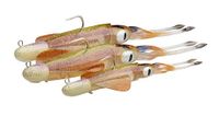 Savage Gear Swim Squid RTF - Leurre de pêche en eau profonde pour prédateurs d'eau salée - Imitation réaliste de calmar avec action de nage naturelle et parfum, pré-monté et prêt à pêcher Œil vert 25 cm