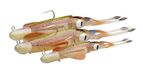 Savage Gear Swim Squid RTF - Diepzee Visaas voor Zoutwater Roofdieren - Levensechte Inktvis Imitatie met Natuurlijke Zwem Actie & Geur, Pre-Rigged & Visklaar Groen Oog 25 cm