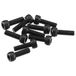 Kapkop 2.6x8mm Zwart (10)