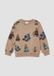 s.Oliver Sweatshirt Kinderen Zandsteen