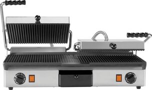 Interhal Contactgrill dubbel geribbeld 16050