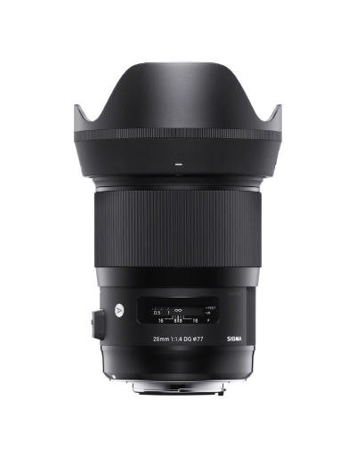 Sigma 28mm f/1.4 DG HSM Art - Zwart