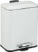Relaxdays Pedaalemmer Badkamer - 5 Liter - Softclose - Binnenemmer - Wit