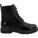 s.Oliver Bottes aspect cuir à lacets femme