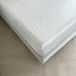 Kayori Drap-housse en satin de coton - Blanc - 180x210-220 cm