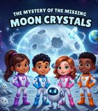 The mystery of the missing moon crystals: An Exciting Space Adventure for Kids About the Moon, Solar System Mysteries, and STEM Learning