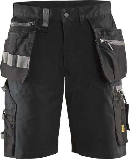 Blåkläder Short met stretch en spijkerzakken 1598-1343 - Zwart - C46