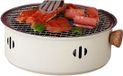 Outil de barbecue sans marque - Barbecue à charbon portable, beige, bois, acier