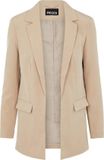 PIECES PCBOZZY LS LOOSE BLAZER NOOS BC Women's Blazer - Size XL - Silver Mink