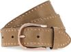 b.belt Studded belt Leer - Dames - 90 cm - camel