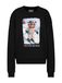 19V69 ITALIA Sweatshirt 'Sinja Wintersports 3' cyaan blauw / bruin / zwart / wit
