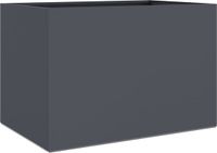 vidaXL Plantenbak Staal Antraciet 62x40x39 cm