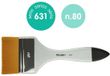 Milan Premium Synthetic Series 631 Splitsen 80 mm Or