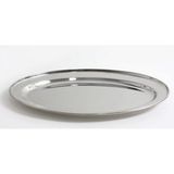 A la cuina - Ovale roestvrijstalen schaal 40 cm