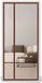 OEM Thuisbesteld B.V. Magnetisch klamboe deurgordijn - 100x220cm - Bruin-1022