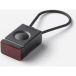 Bookman Block Light Éclairage de vélo - Feu arrière à LED - Rechargeable par USB - Design compact