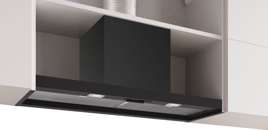 Bosch Serie 2 DBB93BC60 Afzuigkap Inbouw Zwart 384 m³/uur
