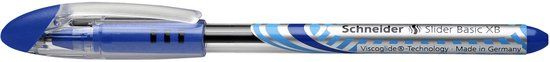Schneider Schrijfwaren Schneider Rollerpen Slider extra breed blauw | 10 stuks