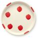 VT Wonen Gebaksbord Dots Rood Keramiek 13 cm