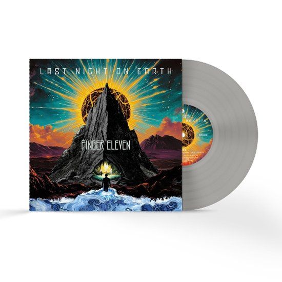 Last Finger Eleven Last Night On Earth LP Coloured Vinyl Grijs