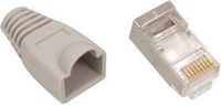 Valueline Modulaire Stekker (RJ45) + Tule Grijs