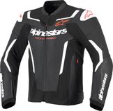 Alpinestars GP Force V2 Motorfiets Leren Jas - Zwart/wit - Maat 48
