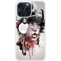 Africa Swag Bedrukt siliconen hoesje compatibel met iPhone 15 Pro Max